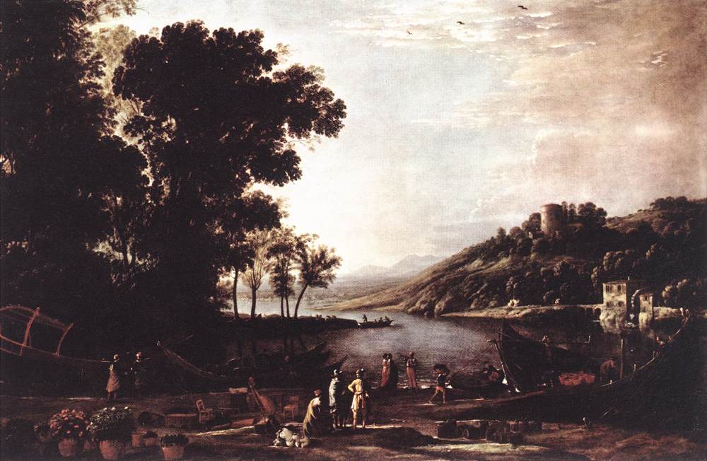 Landscape with Merchants sdfg